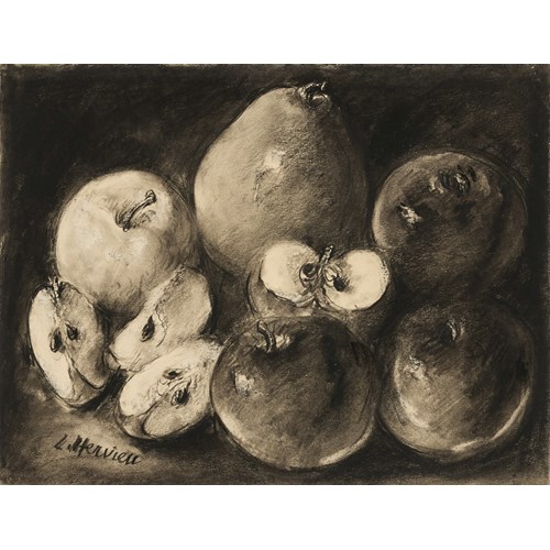 Still Life with Apples and a Pear
